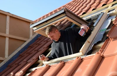 Pose de fenêtres de toit Velux au Girouard